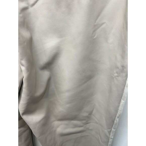 NWT Abercrombie & Fitch Curve love vegan leather Ultra High Rise Slim Straight J - Picture 8 of 10